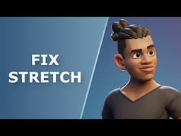 Fix 3d character stretching in Blender | Blender 4.3 Tutorial