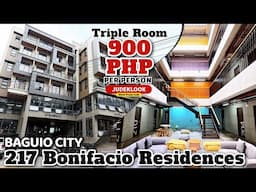 217 Bonifacio Residences | Triple Room with Balcony - Murang Hotel sa Baguio City