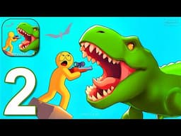 Dino Hunter - Gameplay Walkthrough Part 2 Survive In The World Of Dinosaurs (iOS, Android)