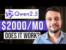 How To Make Money With Qwen 2.5 Max | Alibaba AI Review (2025)