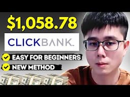 Clickbank "No Face" System to Earn $1,058.78 in 24 Hours (Step By Step)