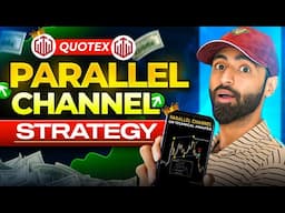 Parallel Channel Strategy || QUOTEX 1 Minute Trading Strategy - Trading Course EP 13