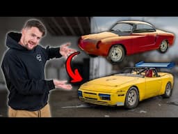 WILD Ghia Drift Car with Porsche 944 Race Chassis! (Body Swap) [Ep 1]