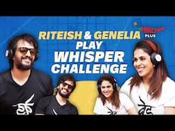 Couple Goals!😍 | Riteish & Genelia Play the Whisper Challenge | Mirchi Plus