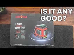 Reviewing the DOVOH 360 Self-Leveling Laser Level (2024)