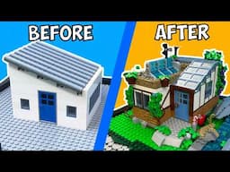 I Upgraded basic LEGO HOUSES...