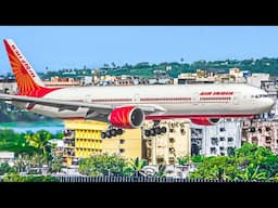 ✈️ 100+ AIRPLANE TAKEOFFS & LANDINGS 🇮🇳 MUMBAI Chhatrapati Shivaji Maharaj Airport Plane Spotting