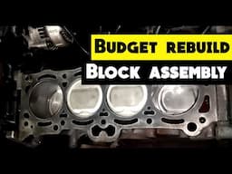 Block assembly & Rod and piston Install | Tipps & Advice | Budget 4age 20v Engine Rebuild