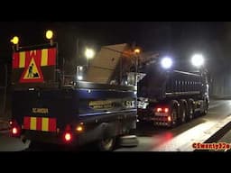 4K| Evening Spring Street Cleaning - Fendt 516 Vario, Scania R650, Fendt 724 Vario