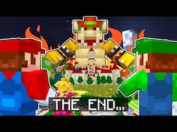 The END Of The MUSHROOM KINGDOM... 😭🔥Minecraft Super Mario [313]