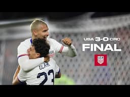 USMNT vs. Costa Rica | HIGHLIGHTS | January 22, 2025