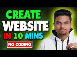 How To Create Website with Free Domain in 10 Minutes ( NO CODING )