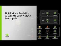 Build Video Analytics AI Agents with NVIDIA Metropolis