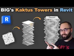 BIG's Kaktus Tower in Revit Tutorial