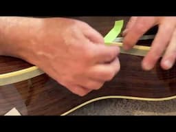 Blues Creek Guitars - How to Repair Loose Binding