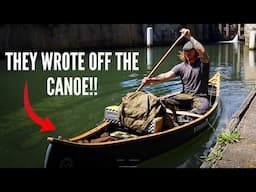 Absolute DISASTER When Out SOLO Canoeing! - They BROKE The Boat!!!!