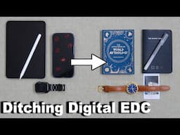 5 Analog EDC & Habits Every Modern Man Needs in 2025 | Elevate Your Lifestyle