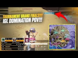 Tournament Grand finals  IGL POV | This is How To Hold a "Perfect Split" | iPhone 13 Pro | BGMI 🇮🇳