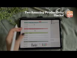 Two Amazing Productivity Hacks in Zinnia (Digital Planning)