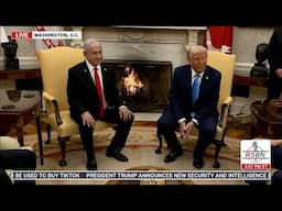 WATCH: President Trump & Israeli PM Benjamin Netanyahu Meet in the Oval Office - 2/4/25