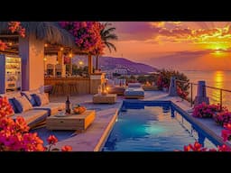 Bossa Nova Jazz and Inner Peace at Sunset - Luxury Beachfront Resort with Smooth Jazz