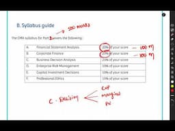 CMA US Part 2: Strategic Financial Management | Exam structure & Syllabus guide by CMA Sai Manikanta