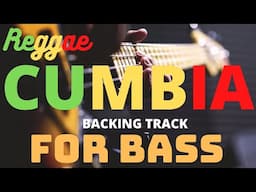 👯Cumbia 🎸Backing Track For Bass🎶#1