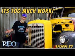 Too Much Work for One Old(ish) Man! - Progress with the REO car hauler?