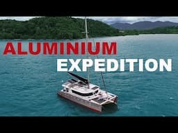 BOAT TOUR of our ALUMINIUM CATAMARAN