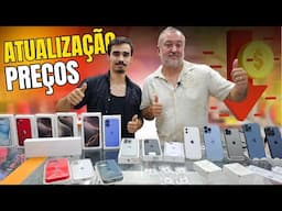 ATUALIZAÇÃO DE PREÇOS DE IPHONE DA MELHOR LOJA DE IPHONES DA STA IFIGENIA.