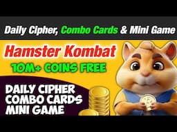 11 Sep Hamster Kombat Daily Cipher, Combo Cards and Mini Game | Hamster Kombat New Update