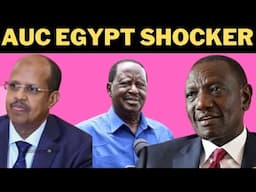 Ruto poor Diplomacy in Nigeria-DRC Screws Raila AUC bid as Egypt Withdraws Endorsement