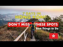 17 TOP THINGS TO DO in Hong Kong 🇭🇰 |  7 Days in HK Part 1