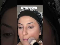 Happy new year 🥳 #makeuptutorial #youtubeshortsvideo