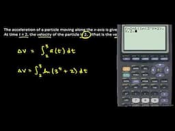 AP Calculus AB Practice Exam Multiple Choice Problem 80