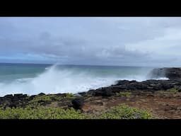 HUGE waves on South Shore | KAUAI HAWAII