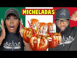 AFRICAN AMERICANS try MICHELADAS for the FIRST TIME | MEXICAN street food