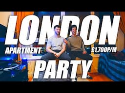 Throwing a Party In my TINY London Apartment!