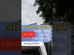 Giảm chào 10 tỷ, bán nhà mặt phố quận Cầu Giấy #hoanghabds #bdsmatphoHn