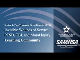 SMVF: Session 1: Invisible Wounds of Service Learning Community—PTSD