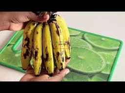 HOW TO FREEZE BANANA