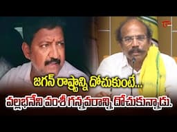 Former Minister KS Jawahar Reacts Vallabhaneni Vamsi Arrest | TOne News