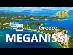 Meganissi (Μεγανήσι), Greece 🇬🇷 ► Travel video, 4K Travel in Ancient Greece #TouchGreece