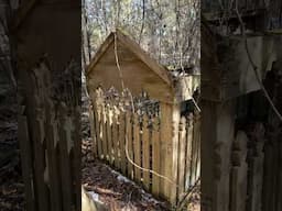 A House Of The Dead In Ruins Found In Abandoned Cemetery