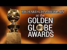 RICHARD CHAMBERLAIN At The Golden Globe Awards