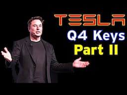 Tesla Q4 Highlights - Part 2 - Optimus Robotaxi Energy