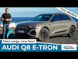 New 2023 Audi Q8 e-tron review: More range, new face – DrivingElectric