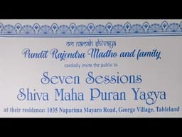 Shiva Maha Puran Yagna Session 7