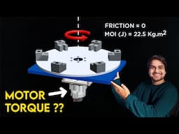 Motor Sizing Calculation with "Moment of Inertia" - Rotary Indexing table