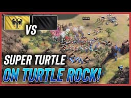 We SUPER TURTLED on Turtle Rock in AOE4!